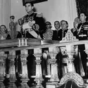 Muhammad Reza Pahlavi, 1953 - crédits : Keystone/ Getty Images