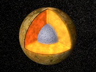 Io : structure interne - crédits : Courtesy NASA / Jet Propulsion Laboratory