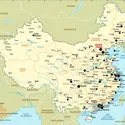 Chine : carte administrative - crédits : Encyclopædia Universalis France