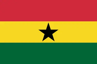 Ghana : drapeau - crédits : Encyclopædia Universalis France