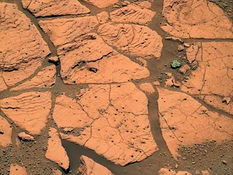 Mars : les « myrtilles » - crédits : NASA