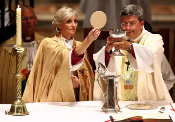 Kay Goldsworthy, première Australienne évêque - crédits : Paul Kane/ Getty Images news/ AFP