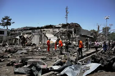 Attentat à Kaboul, 2017 - crédits : Rahmat Alizadah/ NurPhoto/ AFP