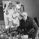 Willem De Kooning - crédits : Ben Van Meerondonk/ Hulton Archive/ Getty Images