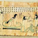 Nout et Geb, papyrus - crédits :  Bridgeman Images 