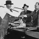 Franklin D. Roosevelt - crédits : Hulton-Deutsch Collection/ Corbis/ Getty Images