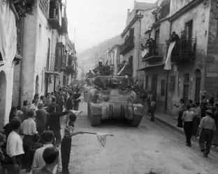 Palerme libérée - crédits : US Army/ Getty Images