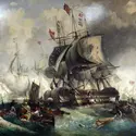 Bataille de Trafalgar - crédits : Universal History Archive/ Universal Images Group/ Getty Images