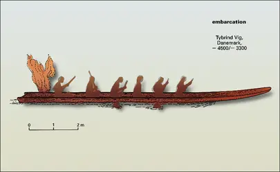 Embarcation - crédits : Encyclopædia Universalis France