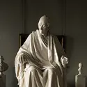 <it>Voltaire assis</it>, J.-A. Houdon - crédits :  Bridgeman Images 