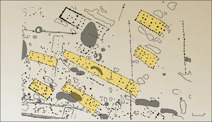 Cuiry-lès-Chaudardes (Aisne) : Néolithique de type danubien - crédits : Encyclopædia Universalis France