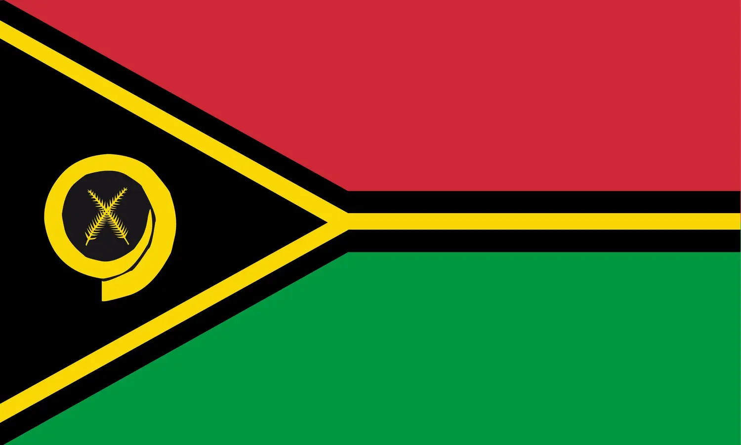 Vanuatu : drapeau