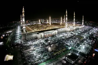 Mosquée du Prophète, Médine - crédits : Abid Katib/ Getty Images News/ AFP