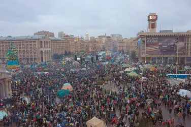 Manifestation à Kiev, 2013 - crédits : spoilt.exile/ FlickR ; CC BY-SA 2.0