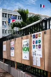 Référendum en Nouvelle-Calédonie, 2021 - crédits : Delphine Mayeur/ Hans Lucas/ Hans Lucas via AFP