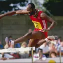 Edwin Moses - crédits : Bob Martin/ Allsport/ Getty Images