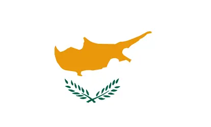 Chypre : drapeau - crédits : Encyclopædia Universalis France