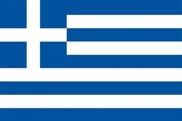 Grèce : drapeau - crédits : Encyclopædia Universalis France