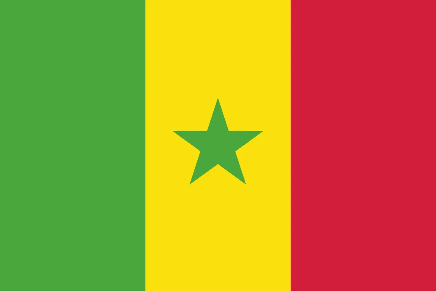 Sénégal : drapeau