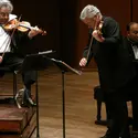 Itzhak Perlman et Pinchas Zukerman - crédits : Hiroyuki Ito/ Hulton Archive/ Getty Images