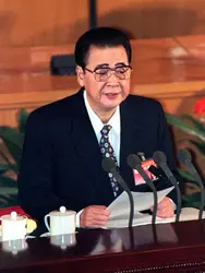 Li Peng, 1998 - crédits : GOH Chai Hin/ AFP