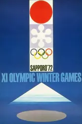 Affiche des jeux Olympiques de Sapporo (1972) - crédits : IOC /Olympic Museum Collections
