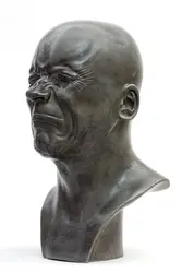 <it>L'Homme de mauvaise humeur</it>, F.X. Messerschmidt - crédits : P. Philibert/ Musée du Louvre, 2010