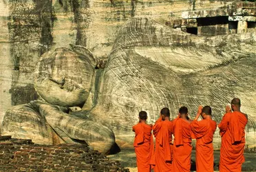 Buddha couché de Gal Vihara - crédits : Glen Allison/ The Image Bank/ Getty Images