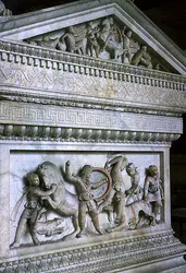 Sarcophage dit d'Alexandre le Grand - crédits :  Bridgeman Images 