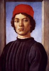 <it>Portrait de jeune homme</it>, F. Lippi - crédits :  Bridgeman Images 