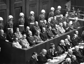 Le procès de Nuremberg - crédits : Fred Ramage/ Getty Images