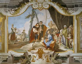 Décor du palais Arcivescovile, G. Tiepolo - crédits : Cameraphoto/ AKG-Images