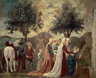 <it>L'Adoration de la Sainte Croix</it>, Piero della Francesca - crédits : AKG-images