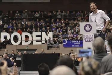 Meeting de Podemos à Barcelone, 2014 - crédits : Josep Lago/ AFP