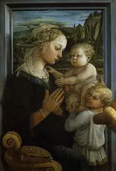 <it>Vierge à l'Enfant avec deux anges</it>, F. Lippi - crédits :  Bridgeman Images 