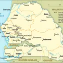 Sénégal : carte administrative - crédits : Encyclopædia Universalis France