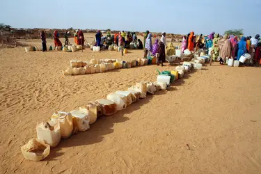Réfugiés du Darfour au Tchad - crédits : Melanie Stetson Freeman/ The Christian Science Monitor/ Getty Images