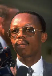 Jean-Bertrand Aristide - crédits : Dirck Halstead/The LIFE Images Collection/ Getty Images