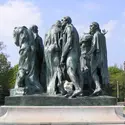 Monument aux bourgeois de Calais, A. Rodin - crédits : Simon Bilbault
