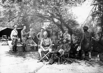 Reddition du général Cronje, 1900 - crédits : Hulton-Deutsch Collection/ Corbis/ Getty Images