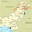 Pakistan : carte administrative - crédits : Encyclopædia Universalis France