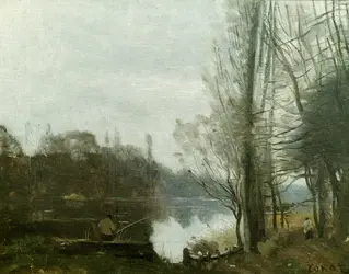 <it>Le Pêcheur</it>, C. Corot - crédits : AKG-images