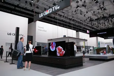Écrans de télévision OLED - crédits : LG Electronics