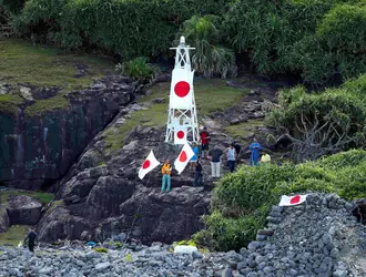 Différend sino-japonais sur les îles Senkaku - crédits : Asahi Shimbun/ AFP