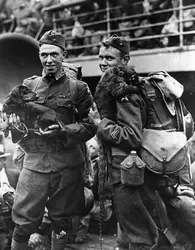 Soldats américains en 1917 - crédits : Hulton Archive/ Getty Images
