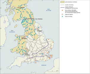 Grande-Bretagne romaine - crédits : Encyclopædia Universalis France