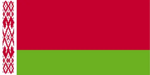 Biélorussie : drapeau - crédits : Encyclopædia Universalis France