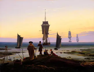 Trois Âges de la vie (ou Les Trois Âges de l'homme), C. D. Friedrich - crédits : Museum der Bildenden Künste, Leipzig, Allemagne