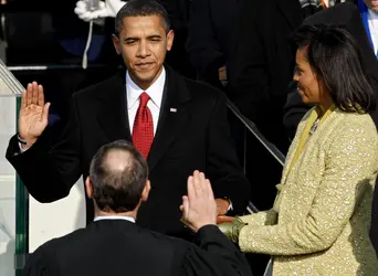 Barack Obama, 2009 - crédits :  Chip Somodevilla/ Getty Images News/ AFP
