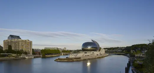 La Seine musicale, Shigeru Ban et Jean de Gastines - crédits : Didier Boy de la Tour